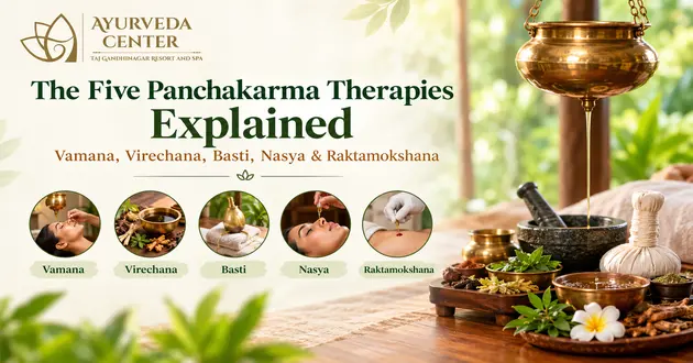 The Five Panchakarma Therapies Explained Vamana, Virechana, Basti, Nasya & Raktamokshana