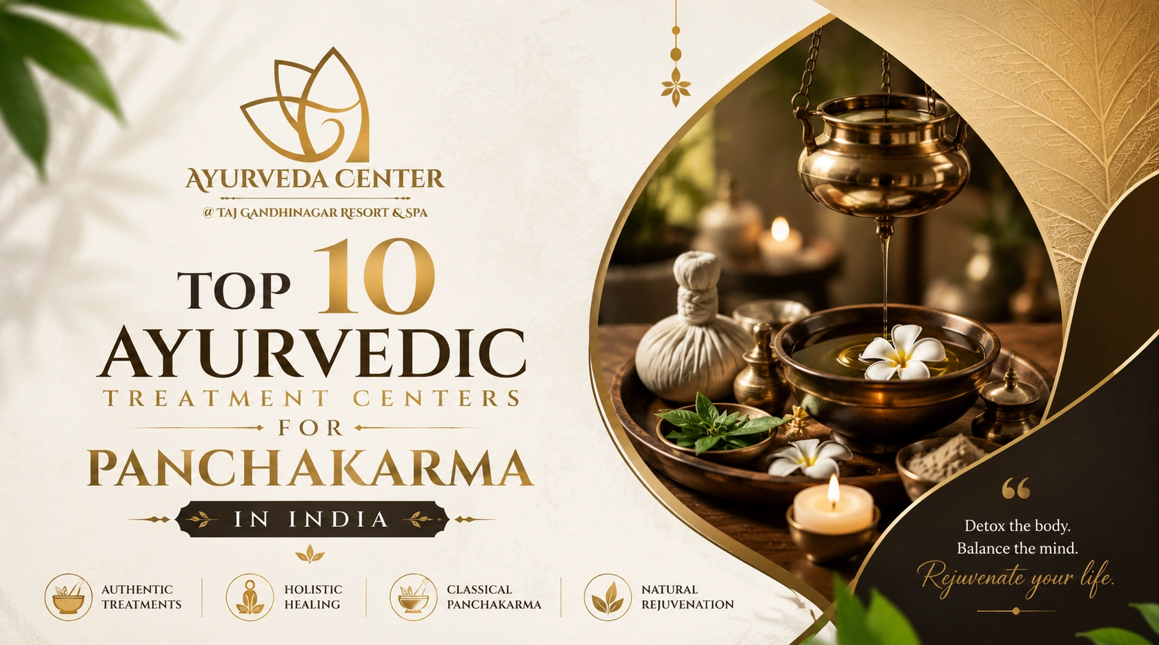 Top 10 Ayurvedic Treatment Centres For Panchakarma in India