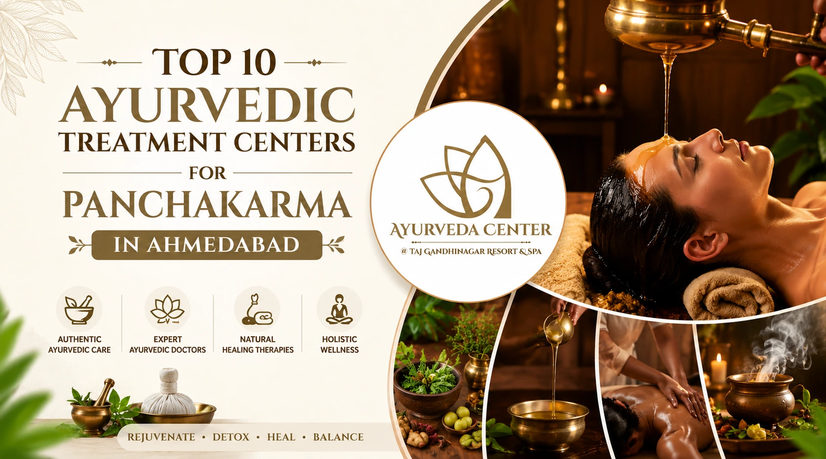 Top 10 Ayurvedic Treatment Centres for Panchakarma in Ahmedabad